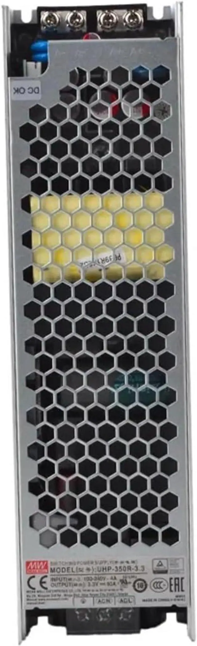 Alt view image 5 of 6 - UHP-350R 3.3 4.2 5 12 15 24 36 48 55V Fanless Design 350W Slim Type PFC Switching Power Supply(UHP-350R-36V)