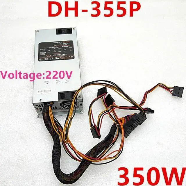 Alt view image 6 of 6 - PSU for Daohe 1U 350W Power Supply DH-355P