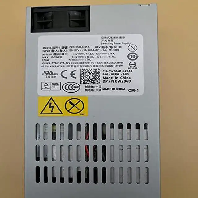 Alt view image 3 of 4 - PSU for Delta AIO Flex NAS Small 1U 250W Power Supply DPS-250AB-35A