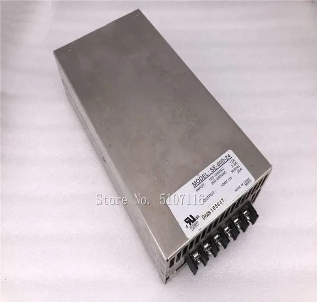 Alt view image 2 of 4 - for MW for 24V 25A 600W Switching Power Supply SE-600-24