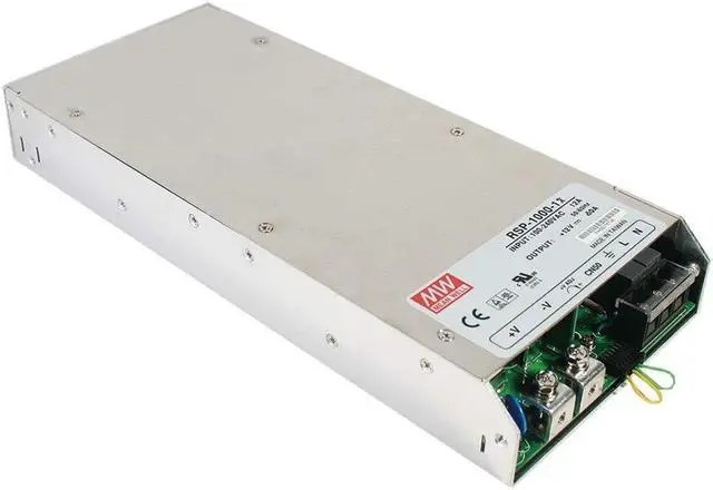 Main image of MEAN WELL RSP-1000-12 720W 12V 60A AC/DC Enclosed Switching Power Supply