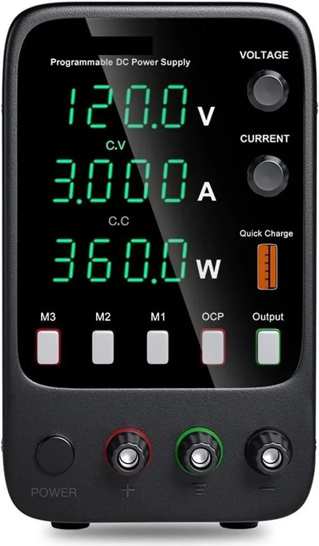 Main image of dc Power Supply USB Laboratory Power Supply 30V, 10A Adjustable DC Power Supply with Memory Function programmable Switching Power Supply (Color : APS1203H)