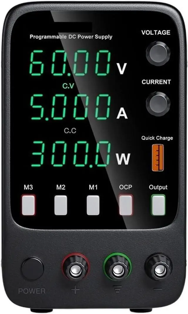 Main image of dc Power Supply USB Laboratory Power Supply 30V, 10A Adjustable DC Power Supply with Memory Function programmable Switching Power Supply (Color : APS605H)