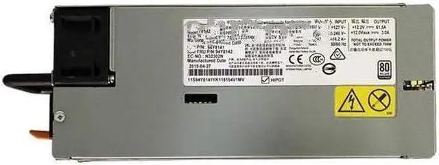 Main image of for X3650M5 X3550M5 750W 94Y8141 94Y8142 69Y5747 Server Power Supply