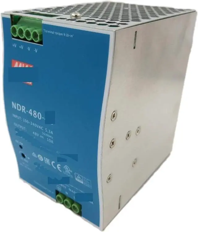 Main image of Switching Power Supply NDR-480 NDR-480-24 NDR-480-48 Power Supply Din Rail Switching NDR 480 480 (Size : NDR-480-24, Color : 480W)