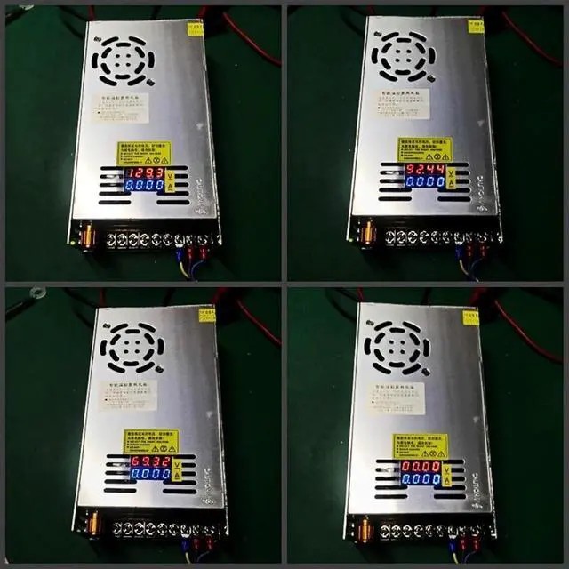 Alt view image 5 of 5 - 480W Switching Power Supply Voltage Adjustment 0-12V 5V 24V 36V 48V 60V 80V 120V 160V LED Dual Digital Display Power Supply (Color : 110/220V±15%, Size : 0-12V 40A)