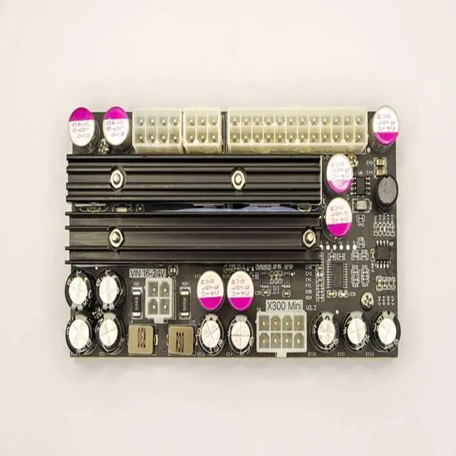 Alt view image 4 of 6 - PSU Board for PICO-Box Digital DC-ATX DC 16-24V 24PIN Wide Voltage Input High Power 300W Power Supply X300-MINI X3-SFX