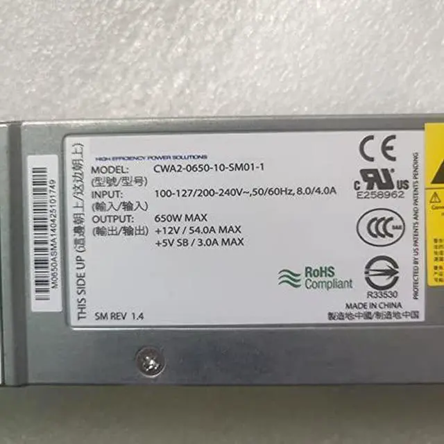 Alt view image 5 of 6 - PSU for COLDWATT 650W Power Supply CWA2-0650-10-SM01-1 PWS-651-1R