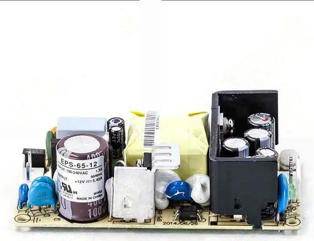 Main image of (12PACK) Mean Well Embedded Switch Mode Power Supply SMPS EPS-65 Series 65W (EPS-65-12)