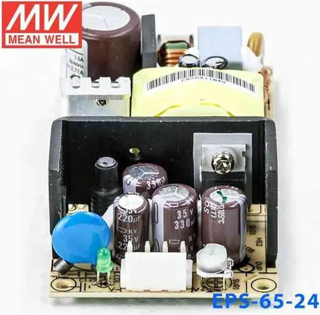 Alt view image 3 of 5 - (12PACK) Mean Well Embedded Switch Mode Power Supply SMPS EPS-65 Series 65W (EPS-65-24)