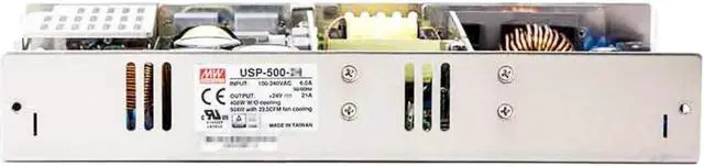 Alt view image 4 of 5 - Mean Well USP 500W 42A Switching Power Supply USP-500-15 U-Type Single Output Constant Voltage Power Supply Driver Converter Transformer with PFC