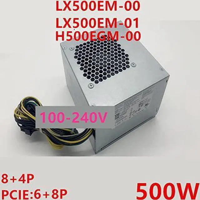Alt view image 6 of 6 - PSU for 3620 3670 3967 3980 3020 7020 9020 8Pin 500W Power Supply LX500EM-01 H500EGM-00 HU365EM-00 L290AM-00