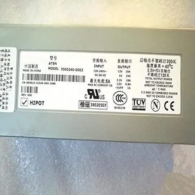 Alt view image 4 of 5 - PSU for 4600 2500 300W Power Supply 7000240-0000 7000240-0001 7000240-0003 R0910 6F777 41YFD