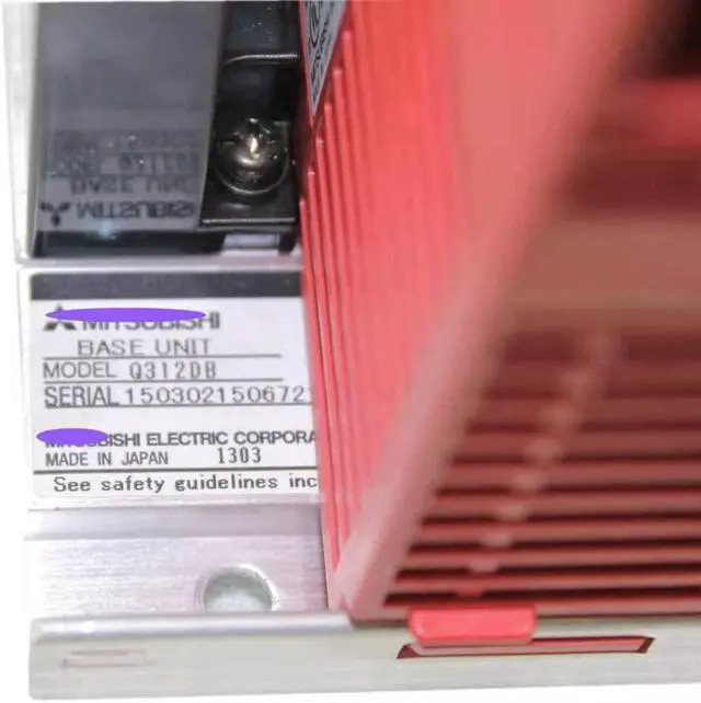 Alt view image 4 of 4 - Q312DB Q38DB Q35DB Q312B Q38B Q35B Q33B Base Unit PLC Power Supply Unit New in Box with Warranty (Q38B)