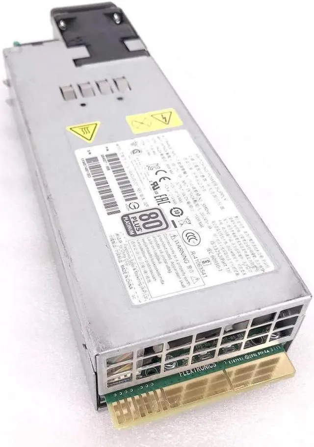 Alt view image 3 of 5 - Server Power Supply for S-1100ADU00-201 G84027-007 1100W Fully Tested