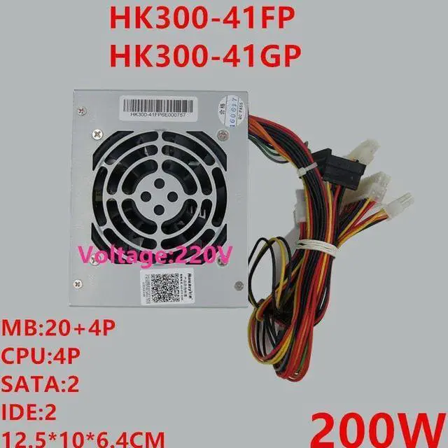 Alt view image 5 of 5 - PSU for SFX Micro HTPC 200W Power Supply HK300-41FP HK300-41GP