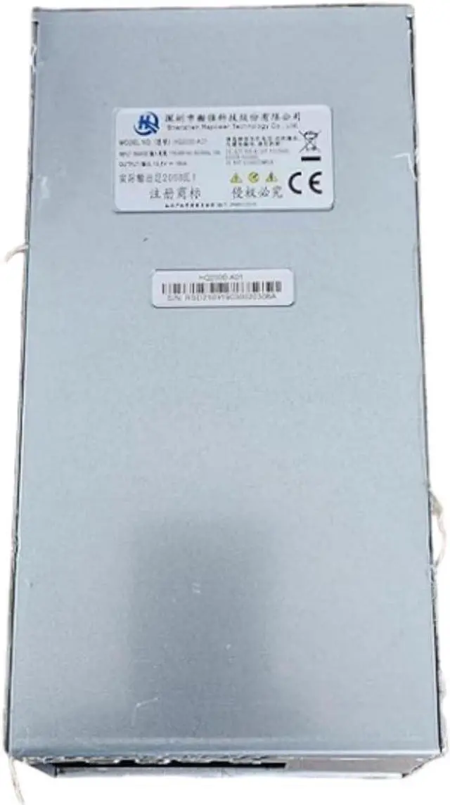 Alt view image 2 of 2 - Iceriver KS1 KS2 2000W Power Supply HQ2000-A01 Iceriver KS1 KS2 PSU