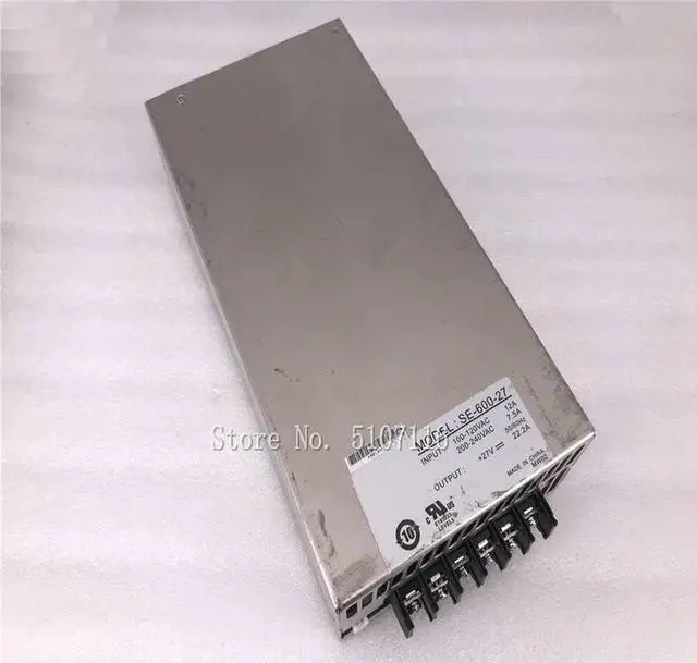 Alt view image 4 of 4 - for MW for Switching Power supply SE-600-27 27V 22.2A 600W