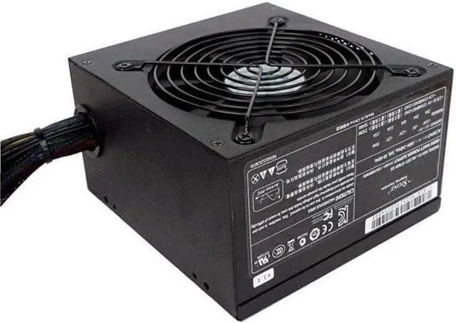 Alt view image 2 of 5 - PSU for Silverstone ATX Non-Modular 80plus EU Game Mute Power Supply 600W Power Supply SST-ST60F-ES