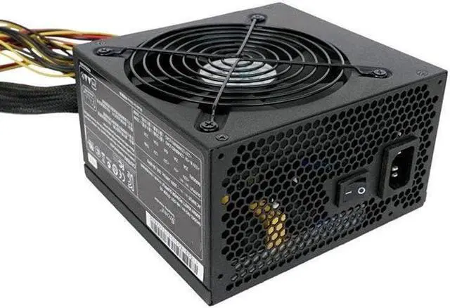 Alt view image 3 of 5 - PSU for Silverstone ATX Non-Modular 80plus EU Game Mute Power Supply 600W Power Supply SST-ST60F-ES