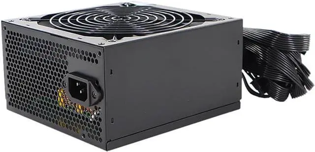 Alt view image 3 of 7 - Robust 550W ATX12V Computer Rate 550W Power Supply Efficiency &Quiet Cooling Technology Low Resistance Capacitors
