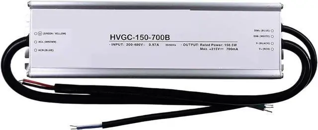 Main image of Power Supply HVGC-150-700A/1400A/700B 150W528V(HVGC-150-700B-700mA)