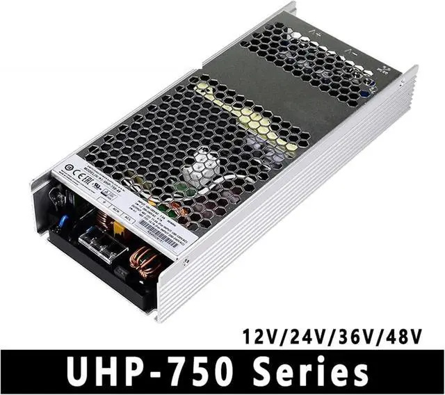 Alt view image 4 of 4 - UHP Series LED fanless Power Supply UHP-200/350/500/750/1000/1500/2500-3.3V/4.2V/5V/12V/15V/24V/36V/48V/55V(4.2,UHP-500(R))