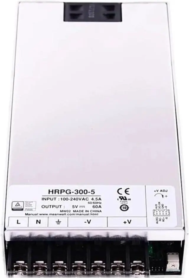 Main image of HRPG-300-3.3 3.3V 60A HRPG-300 3.3V 198W Single Output Power Supply with PFC Function