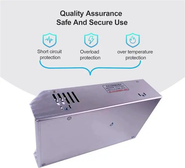 Alt view image 5 of 6 - Mini 1200W Switching Power Supply 110/220VAC to DC 12V 24V 36V 48V 80V 110V 220V Output Voltage and Current Adjustable PSU CC CV(110V,60V 20A)