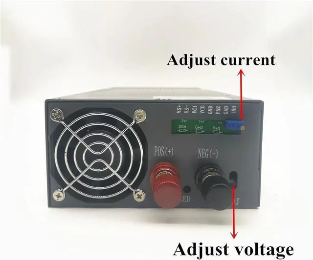Alt view image 6 of 6 - 1500W 2000w Switching Power Supply DC0-12V 13.8V 15V 24V 27V 36V 48V 60V 72V 80V 110V 220V Current and Voltage Adjustable(220V,90V_1500W)