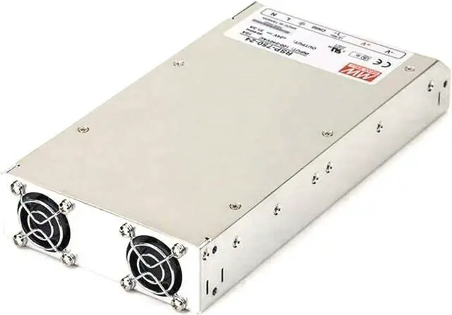 Alt view image 2 of 7 - RSP-750-24 750W 24V 31.3A Industrial Power Supply, 90.5% High Efficiency, 90-264VAC Wide Input, Active PFC, Overload/Overvoltage/Short Circuit Protection, Rugged & Compact