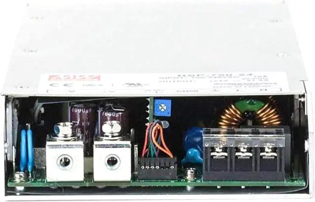 Alt view image 3 of 7 - RSP-750-24 750W 24V 31.3A Industrial Power Supply, 90.5% High Efficiency, 90-264VAC Wide Input, Active PFC, Overload/Overvoltage/Short Circuit Protection, Rugged & Compact