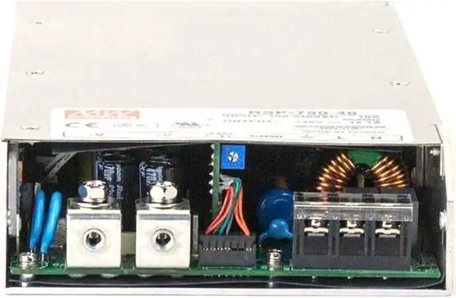 Alt view image 3 of 7 - RSP-750-48 753.6W 48V 15.7A Single Output Power Supply - High Efficiency, Forced-Air Cooling, Remote Control - for Telecom Equipment, Network Infrastructure