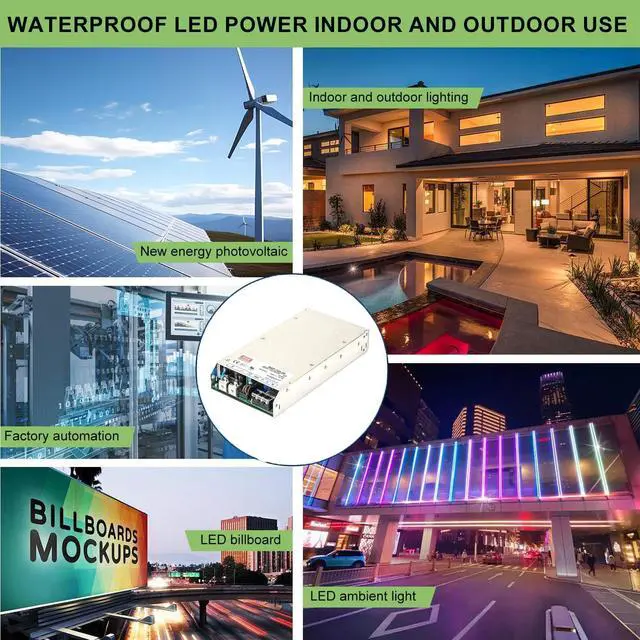 Alt view image 7 of 7 - RSP-750-48 753.6W 48V 15.7A Single Output Power Supply - High Efficiency, Forced-Air Cooling, Remote Control - for Telecom Equipment, Network Infrastructure