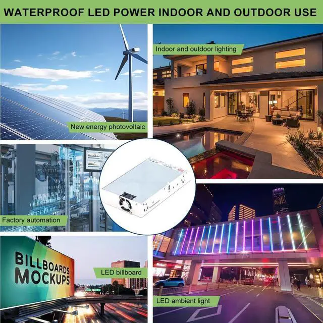 Alt view image 7 of 7 - RSP-500-24 504W 24V 21A Power Supply - Remote Control, Active PFC, 89% Efficiency - Ideal for Test Equipment, Burn-in Systems