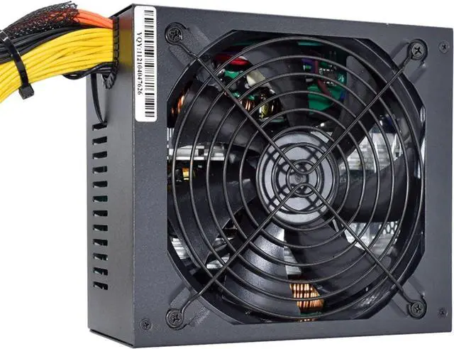 Alt view image 3 of 4 - ATX Power Supply ETH Mining Power Supply BTC Miner 2000W 2400W Support 8 Display Cards GPU for PC PSU Temperature Control(2400W 180-260V)