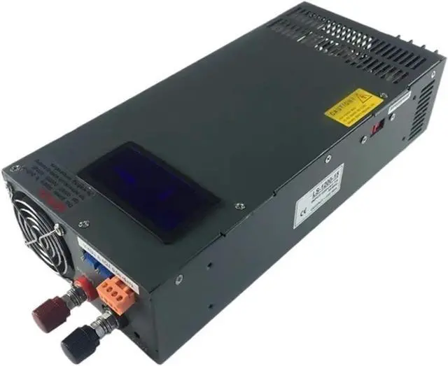 Main image of 110V Switching Power Supply 1000W 1500W 2000W ac-dc Switching Power Supply Voltage and Current Adjustable 12V 24V 36V 48V 70V 350V with Display(0-13.8V,1500W)
