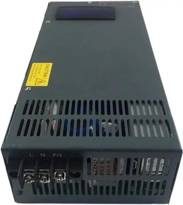 Alt view image 5 of 5 - 110V Switching Power Supply 1000W 1500W 2000W ac-dc Switching Power Supply Voltage and Current Adjustable 12V 24V 36V 48V 70V 350V with Display(0-13.8V,1500W)