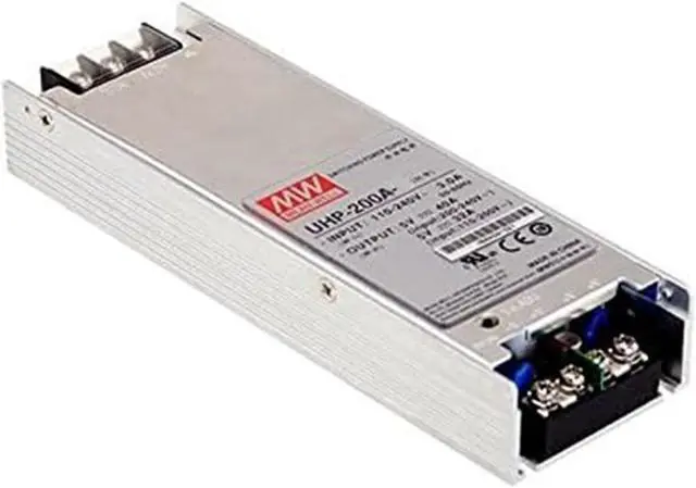 Alt view image 2 of 6 - UHP-200A-4.5 Industrial Power Supply, 4.5V 40A 180W, Fanless Design, Wide Input 90-264.5VAC, High Efficiency, UL/TUV Certified, for LED Signage, Displays, Channel Letters