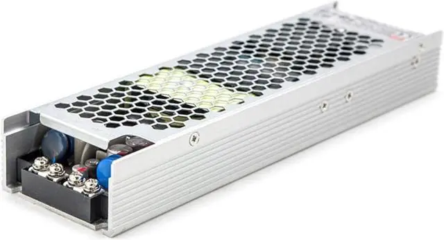 Alt view image 2 of 6 - UHP-350-3.3 Industrial Power Supply, 3.3V 60A 198W, Slim Fanless Design, 88.5% Efficiency, -22°F~158°F, UL/TUV Certified, for Automation & Control Systems