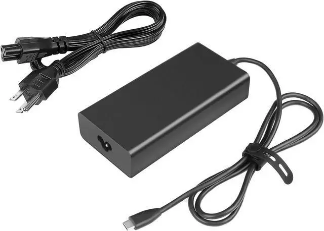 Alt view image 2 of 6 - 140W USB C Charger for HP OMEN Transcend 14 Spectre x360 16 Msi Prestige 14 16 AI Studio Summit E16 eero PoE Gateway FSP140-APDAR02 c410011 n22282-001 Avalon Nano 3 Miner Power Cord 28V 5A