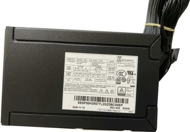 Alt view image 2 of 5 - D460AM-03 GJXN1 Power Supply Replacement for DPS-460DB 460W GJXN1 HMCPC for XPS 8920 8910 8700 8500 Series Aurora R5 R6 R7 Series