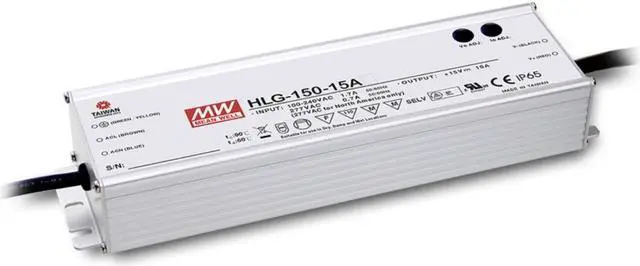 Main image of LED Driver 153.6W 48V 3.2A HLG-150H-48A Meanwell AC-DC SMPS HLG-150H Series MEAN WELL C.V+C.C Power Supply