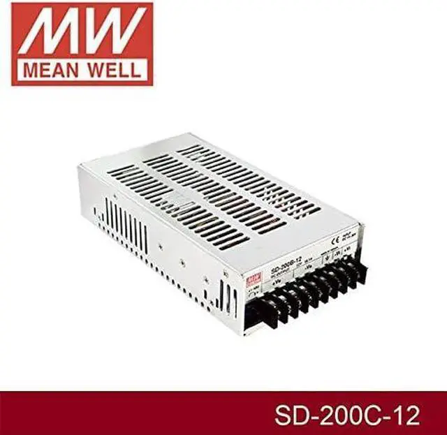 Alt view image 2 of 4 - Enclosed Type 200.4W 12V 0~16.7A SD-200C-12 Meanwell DC-DC SMPS SD-200 Series MEAN WELL Switching Power Supply