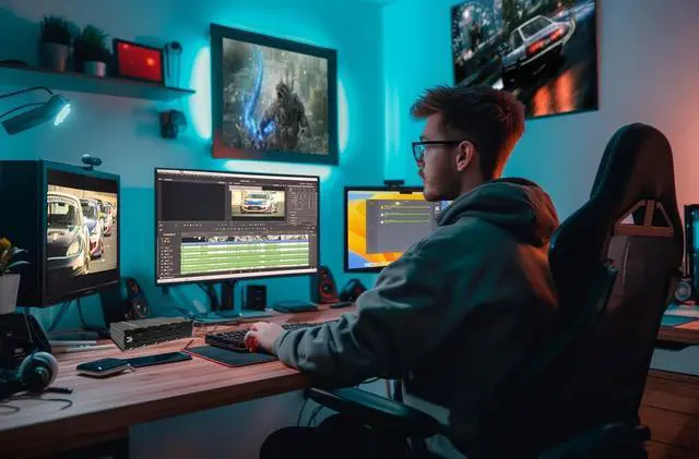 Alt view image 5 of 7 - RX-4 Raiden Thunderbolt 4 Docking Station Docking Station with 17 Ports, Thunderbolt 4, USB-C, USB-A, Ethernet, HDMI, DisplayPort, Audio, Card Readers, USB4, Space Gray