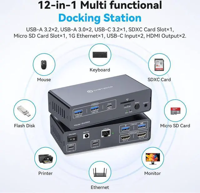 Alt view image 6 of 7 - USB Dock 568