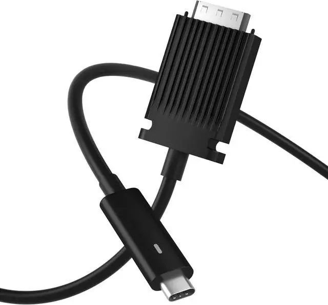 Alt view image 3 of 5 - USB Type C to Trinity Cable 3V37X 5T73G Supports Thunderbolt-3 40 Gbps, 4K Resolution at 60Hz, Compatible with Docking Stations Dell TB15, TB16 and K16A (5 - Pack)