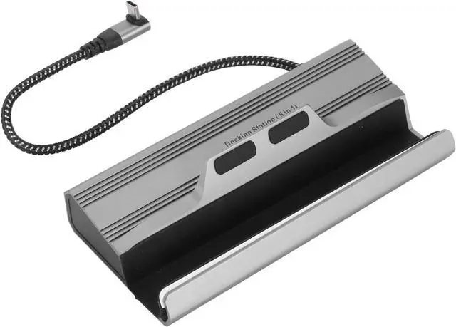 Alt view image 7 of 7 - Dock Stand for Steam Deck, 5 in 1 PD Power Supply with 3 USB3.0, 4K at 60Hz HD Multimedia Interface, 100WOutput, Gigabit Ethernet, Compatible with ROG Ally (V258A)