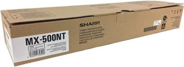 Main image of Sharp MX-500NT MX-M283 M363 M453 M503 Toner Cartridge (Black) in Retail Packaging