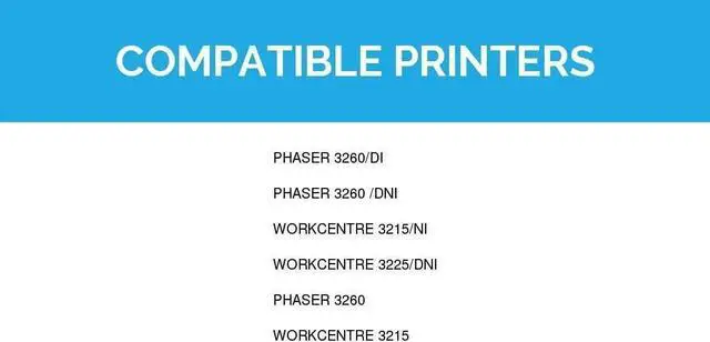 Alt view image 7 of 7 - LD Compatible Toner Cartridge Replacement for Xerox Phaser 3260 & WorkCentre 3215 High Yield (Black, 3-Pack)